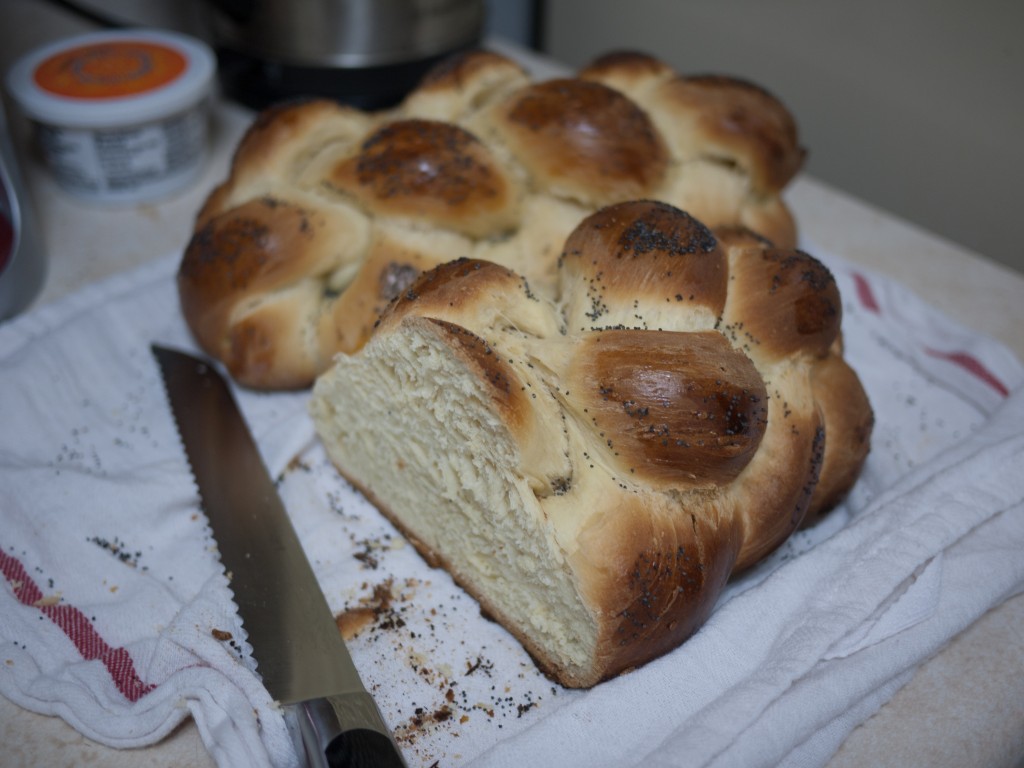 Baked Challah bread